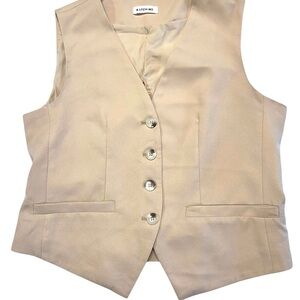 Women's Tan Vest